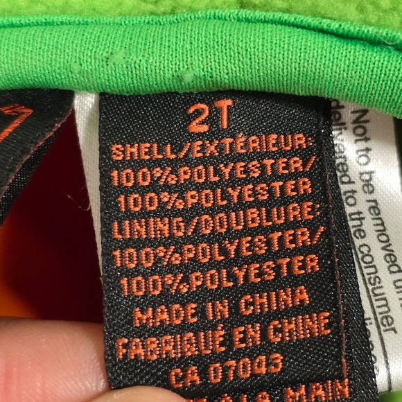 Halloween Pumpkin‎ Costume Toddler 2T Orange Jack-O’-Lantern Outfit - Picture 6 of 7